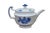 Mid to early 20th century Danish Royal Copenhagen 8503 blue flower teapot / tea / coffee / pot / creamer pitcher....