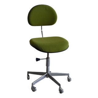 1950s Original Labofa Swivel Office Desk Chair by Jørgen Rasmussen Denmark For Sale