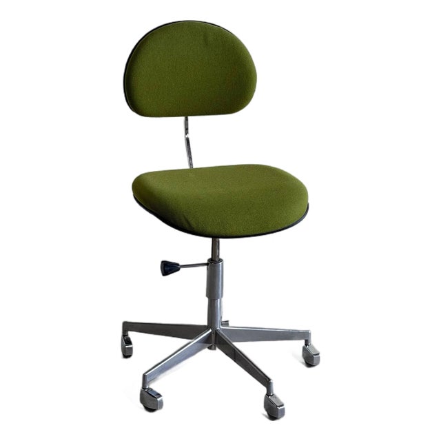 1950s Original Labofa Swivel Office Desk Chair by Jørgen Rasmussen Denmark For Sale