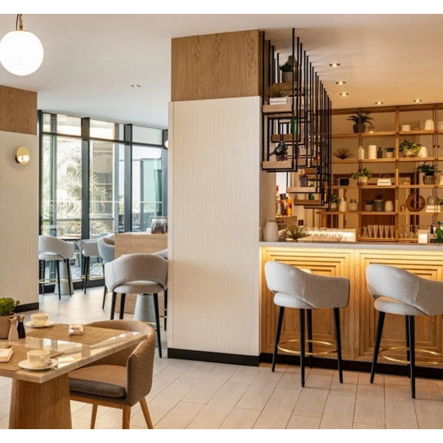 Contemporary Grace Bar Chair by Mambo Unlimited Ideas For Sale - Image 3 of 6