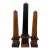 Vintage Neoclassical Two-Tone Wood Obelisks - Set of 3 For Sale