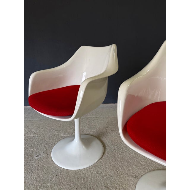 Mid-Century Modern Tulip Swivel Armchairs, 1960s, Set of 2 For Sale - Image 13 of 18