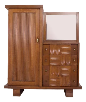 Cabinet in the style of Charles Dudouyt, 1930s