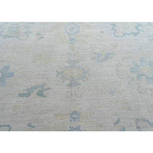 Turkish Oushak Rug 11'6" x 15'5" #20311 For Sale - Image 4 of 8