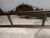 Sienna Antique 1920s Colonial Revival 3-Panel Etched Glass Wall Mirror, Carved Wood Frame, For Sale - Image 8 of 10