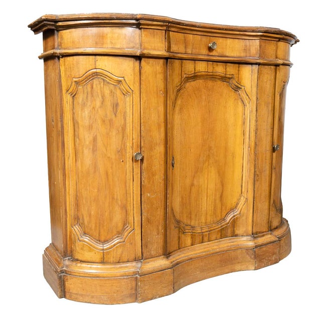 Mid 18th Century Italian Baroque Walnut Credenza For Sale - Image 5 of 12