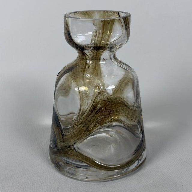 Modernist Fumé Vase in Sommerso Glass from Spiegelau, 1970s For Sale - Image 11 of 11