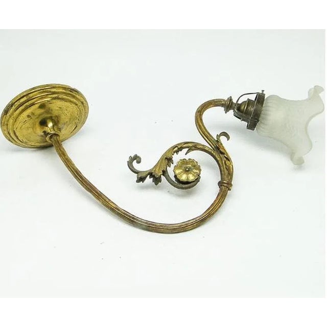 Rococo Sconce, Germany, 1890s, in Very Good conditions. Designed before 1890 European Plug (up to 250V).The wiring of this...