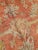 Textile Antique Oushak Oriental Handmade Saffron, Light Blue & Coral Rug For Sale - Image 7 of 12