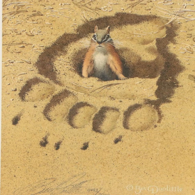 Gold Bev Doolittle Signed Lithograph "No Respect" 1997 For Sale - Image 8 of 8