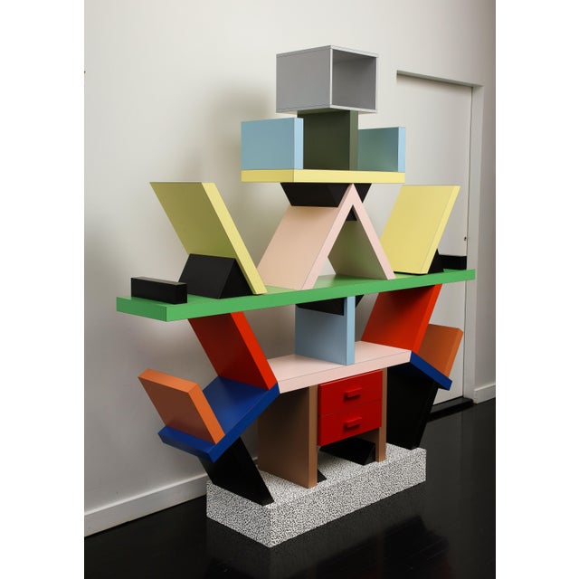 Memphis Collection "Carlton" Room Divider/Bookcase by Ettore Sottsass