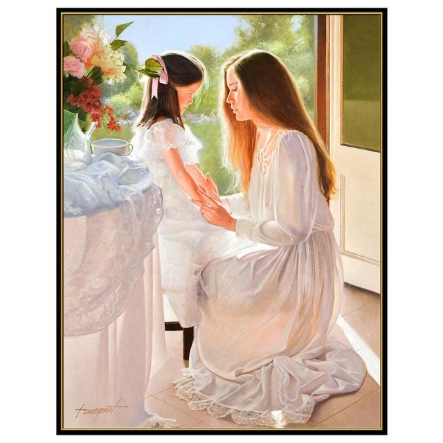 Message us to inquire about custom framing options! (Included for free with every purchase) The artwork here, "Comforting...