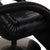 Black Yoga Chair in Black Leather from Jori For Sale - Image 8 of 17