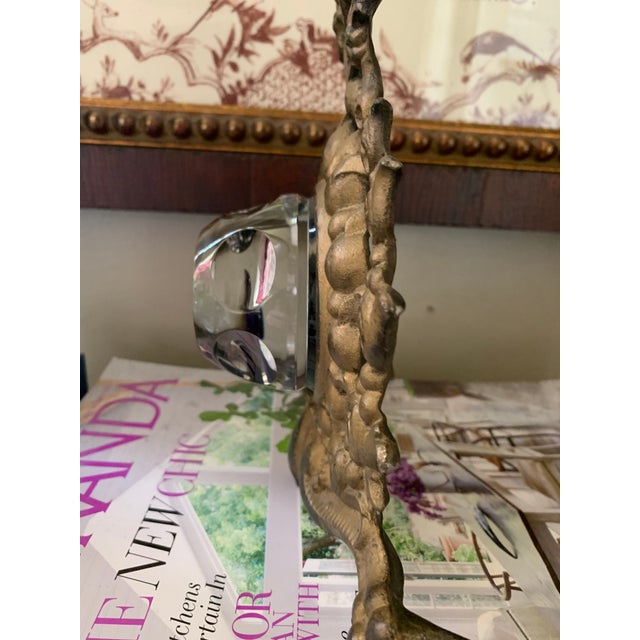 Early 20th Century Baccarat Paper Weight Mounted in Victorian Frame For Sale In San Francisco - Image 6 of 10