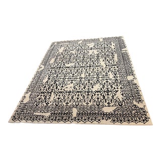8ft × 10ft Pottery Barn Elva Hand Tufted Area Rug For Sale