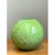 Crafted from vibrant green glass, this vintage mid-century modern sphere vase presents an engaging interplay of color and...