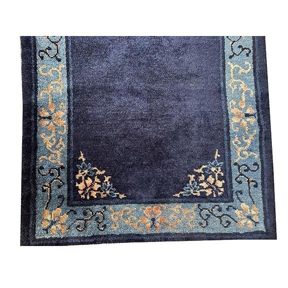This is a beautiful antique Chinese Peking runner, circa 1925. Measuring 2' 6" x 8' 6", it features a rare and highly...