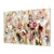 Contemporary Summertime Smell Goods - Original Neutral Floral Abstract Mixed Media Painting on Canvas For Sale - Image 3 of 9
