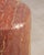 Mario Bellini Colonnato Persian Red Travertine Glass Dining Table For Sale - Image 17 of 18