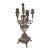 Vintage Baroque Style 4-Arm Candelabra Candle Holder For Sale