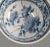 Japanese Vintage Pair of Blue & White Porcelain Floral Japanese Asian Serving Rice Bowls, Marked For Sale - Image 3 of 7