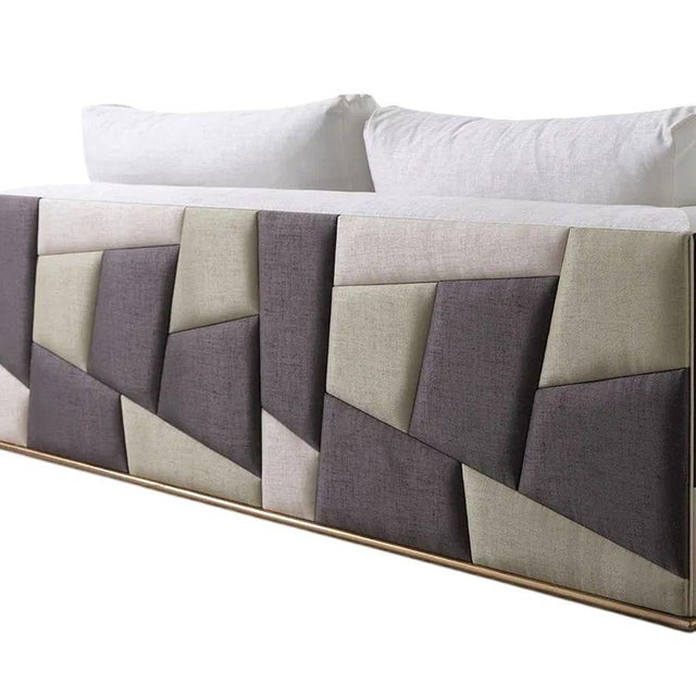 Pair of Nathan Anthony “Haus” Custom Sofas. u.s.a. 21st Century For Sale - Image 9 of 11