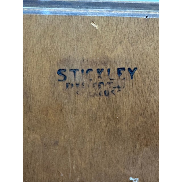 Late 20th Century Stickley Furniture Wall Mirror For Sale - Image 12 of 12