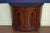 Hepplewhite Style Mahogany Demilune Cabinet by Leighton Hall For Sale In Atlanta - Image 6 of 12
