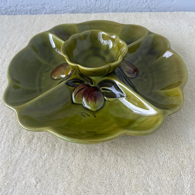 Vintage Los Angeles Pottery Serving Platter For Sale - Image 9 of 9