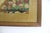 Vintage Framed Crewel Embroidery Art Cottage and Flowers For Sale - Image 9 of 11