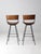 Mid-Century Stools Pair For Sale - Image 11 of 17