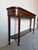 American Jonathan Charles “Buckingham Collection” Classic Regency Style Mahogany Console With Undertier For Sale - Image 3 of 12