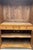 An Amazing French linen Press Armoire, Walnut with Wonderful Book Match Burl Veneer Details. Dovetail Construction, With...