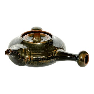 David Morris MCM Pottery Teapot For Sale