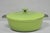Vintage Cast Iron Dutch Oven Made in France 20538 Green Casserole Pot W/ Lid For Sale - Image 15 of 15