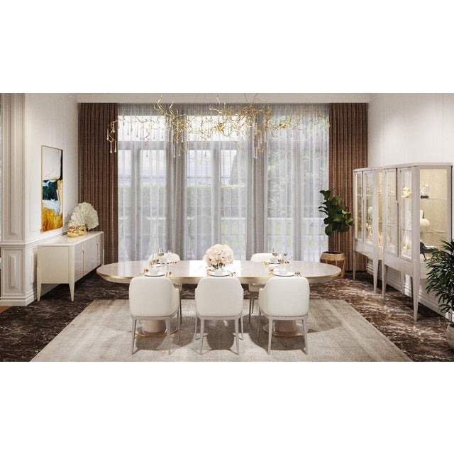 Verona Oval Dining Table For Sale - Image 4 of 6