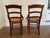 Pair of Late Victorian Early Edwardian Cane Seat Chairs With Carved Tulip Motif For Sale - Image 9 of 17