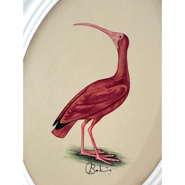 A beautifully hand-painted ibis, created with exquisite attention to detail by our master artists. Painted using high-...