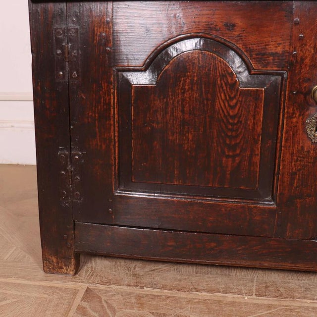 English Oak Dresser Base For Sale - Image 3 of 13