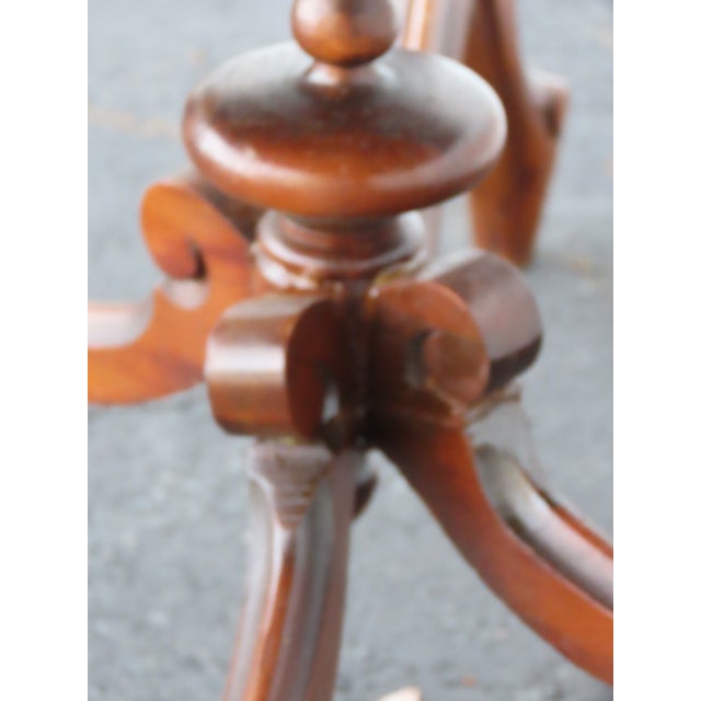 Heavy Hand Carved Cameo Coffee Table With Glass Top Serving Tray 6644 For Sale - Image 14 of 17