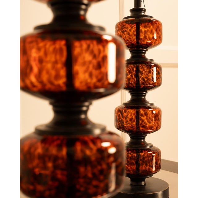 Vintage Table Lamps, 1980s, Set of 2 For Sale - Image 4 of 8