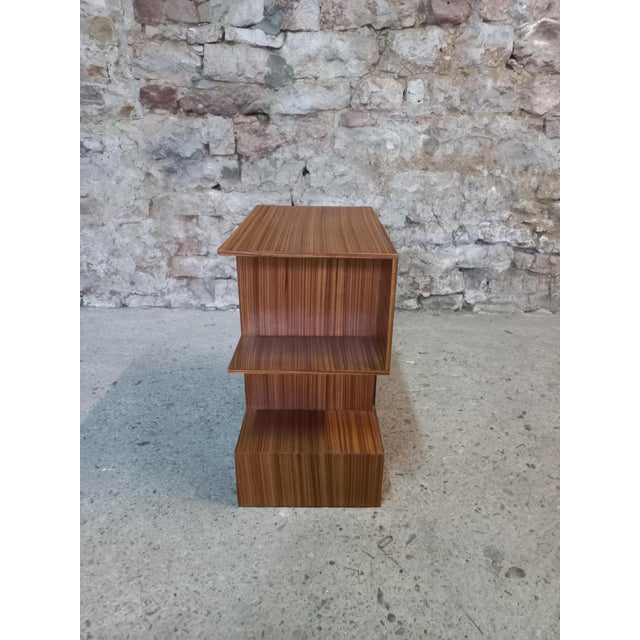 Art Deco Style Shelf in Wood For Sale - Image 3 of 6