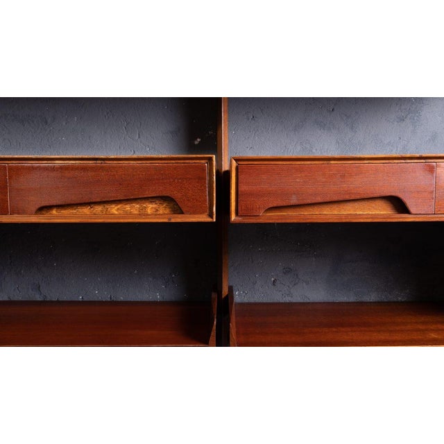 Wood Dassi Bookstore by Edmondo Palutari, 1960s For Sale - Image 7 of 9