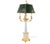 Neoclassical 1990s Neoclassical Style Baccarat Cut Crystal & Gilt Bronze Bouillotte Table Lamp For Sale - Image 3 of 6