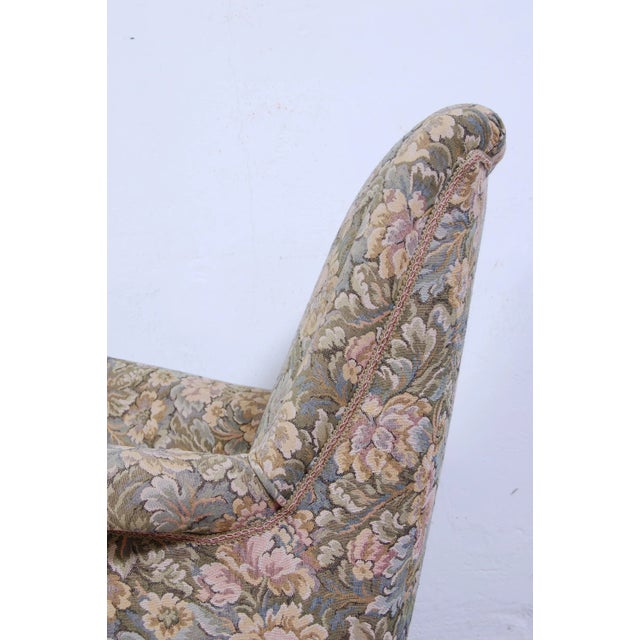 Vintage Florous Armchair, 1950s For Sale - Image 11 of 13