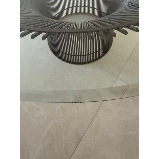 1970s 1970s Warren Platner for Knoll - 2 Un-Upholstered Lounge Chairs Plus Matching Coffee Table For Sale - Image 5 of 14