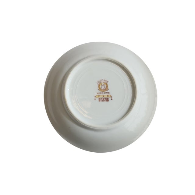 Ceramic Rare 1920s Noritake Earthquake Relief Special Edition Teacup and Saucer Set For Sale - Image 7 of 9
