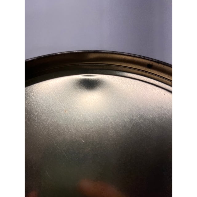 Metal Vintage Safari Zebra Tin For Sale - Image 7 of 8