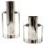 Small or Tall Silver Bronze Vase by Richard Lauret, Set of 2 For Sale - Image 9 of 9