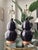 Rare Early Signed Christopher Spitzmiller Double Gourd Ceramic Table Lamps, Dated 2004 – Pair For Sale - Image 9 of 9